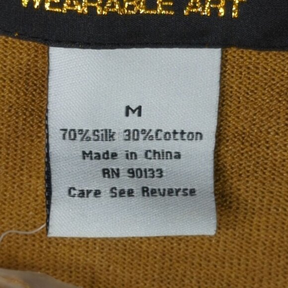 Bob Mackie Square Neck Short Sleeve Knit Top, Women's Medium - Picture 4 of 8